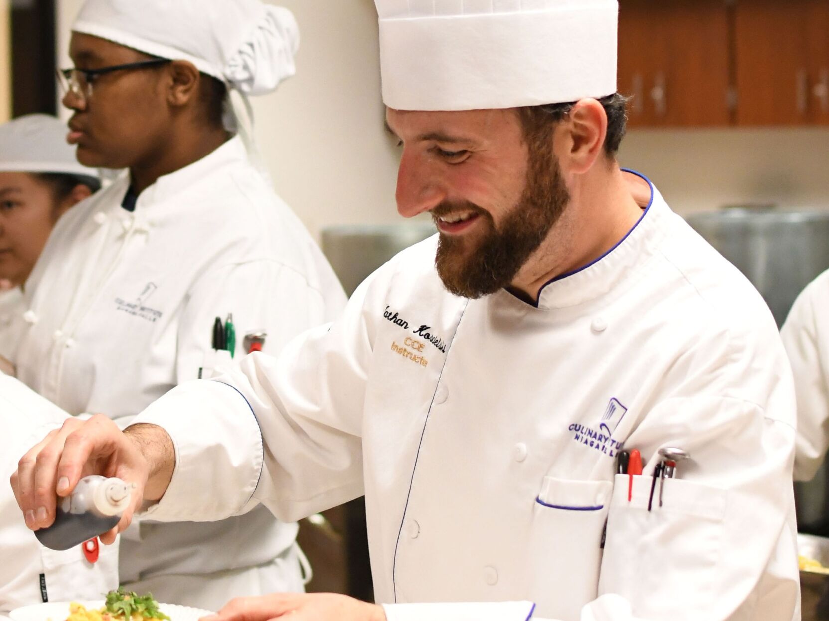 Chef Nathan Koszielski launches SUNY's first cannabis class at NFCI